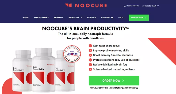 noocube canada website
